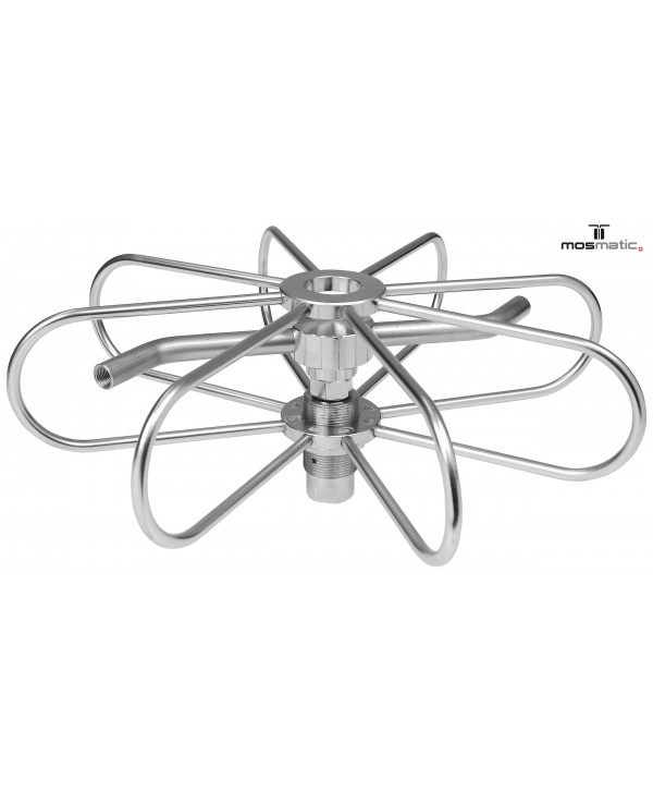 Cabezal rotativo TYR-2s Ø500 IN1/4"F agua caliente