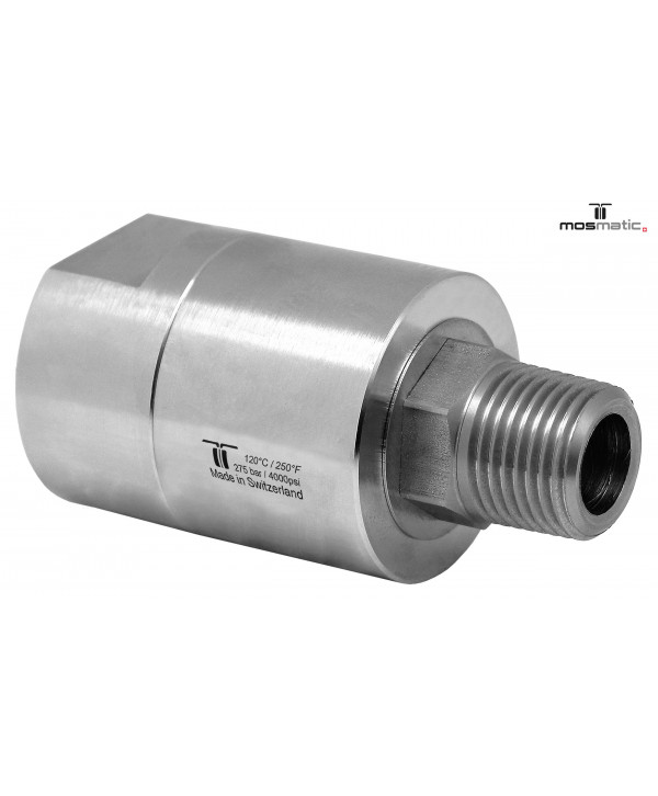 Racor DGE de alto caudal G1/2"F-G1/2"M