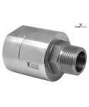 Racor DGE de alto caudal G1 1/4"F-G1 1/4"M