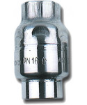 Válvula antirretorno inox. 1/2" de baja presión