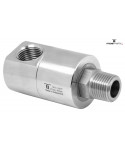 Racor 90º DGE de alto caudal G1"F-G1"M