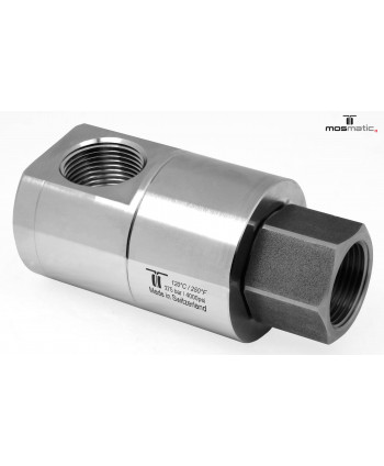 Racor 90º DGE de alto caudal G1/2"F-G1/2"F