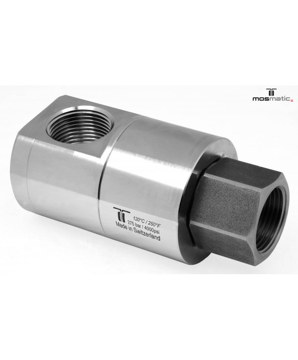 Racor 90º DGE de alto caudal G1 1/4"F-G1 1/4"F Racor 90º DGE de alto caudal G1 1/4"F-G1 1/4"F