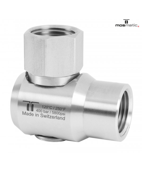 Racor 90º giratorio WDEI 400 bar G1/2"F-G1/2"F NW11 Caja 25 u. Racor 90º giratorio WDEI 400 bar G1/2"F-G1/2"F NW11 Caja 25 u.