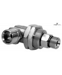 Racor giratorio 90º DGG 3 Rod. M22x1.5M-G3/8"M NW6