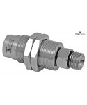 Racor giratorio recto DYG 3 Rod. G1/4"F-G1/4"M NW6