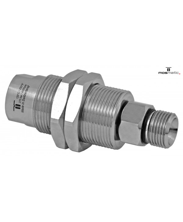 Racor giratorio recto DYGI 3 Rod. G1/4"F-G1/4"M NW6