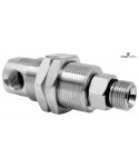 Racor giratorio 90º DYG 3 Rod. G1/4"F-G1/4"M NW6