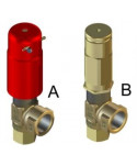 Válvula de seguridad VS 200/180 IN 3/4 Npt H Bypass 1/2 Npt H Tipo B