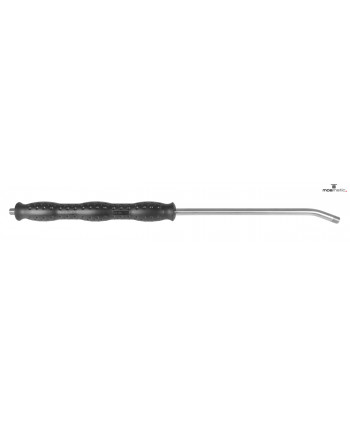 HP-lance bent LAN-P 700 mm IN 1/4"M-OUT 1/4"M