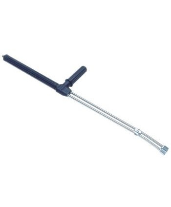 Lanza doble LD7 con empuñadura redonda R5 850mm tubo 1/4 zinc x 1/8 inox