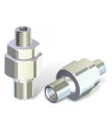 Racor articulable de alta presión Inox 1/4 Npt M-1/4 Npt H