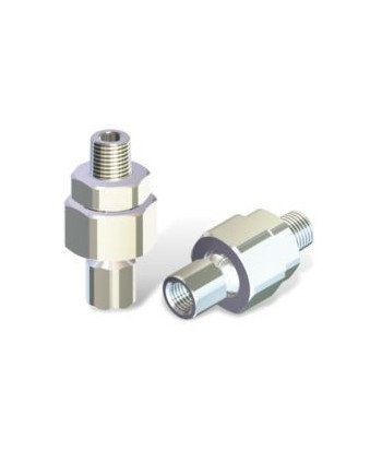 Racor articulable de alta presión Inox 1/4 Npt M-1/4 Npt H