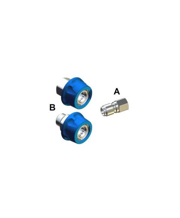 Enchufe rápido de bola ARS 178 P - 250 bar Inox Tipo B IN G1/2M