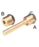 Vaina para sonda termostática Hoyo 7x90mm Tipo A