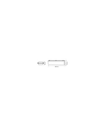 Tubo LED T8 600mm Conexión un Lateral 9W