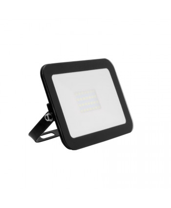 Foco Proyector LED Slim Cristal 20W Negro