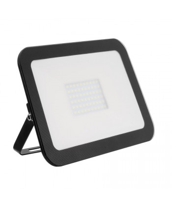 Foco Proyector LED Slim Cristal 50W Negro