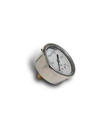 Pressure gauge 0-25 bar 1/4" axial