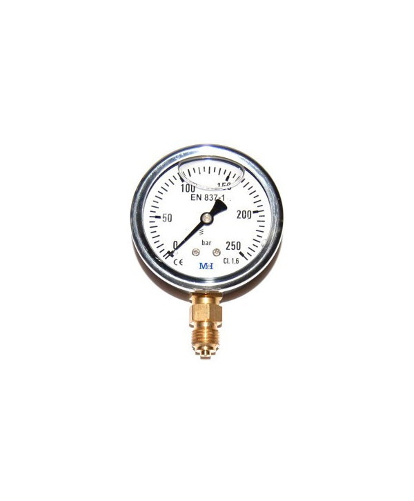 Manometer 0-160 bar mit 1/4" axial