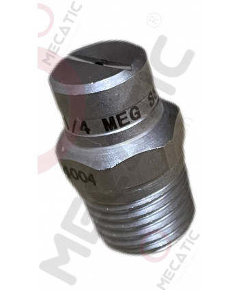 Nozzle stainless steel  1/4" SS 1504 MEG