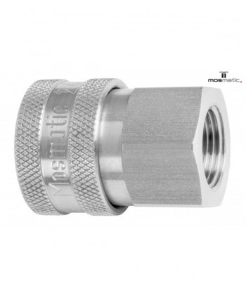 Conector rápido F3/8” NPT 350 Bar INOX