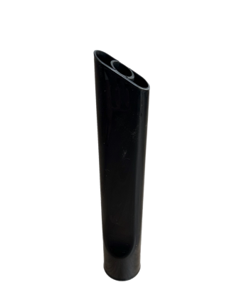 Black nozzle long 364mm D.I.58mm with reinforcement anti-jams