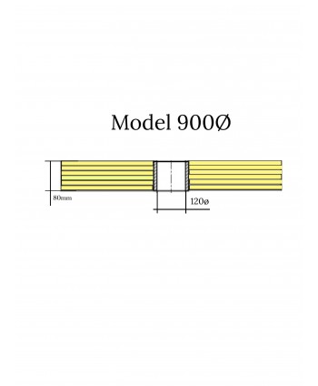 Brush Foamcarlet Ø900 Yellow (Istobal®)