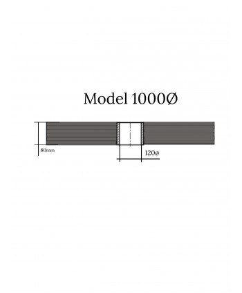 Brush Foamcarlet Ø1000 Grey (Istobal®)