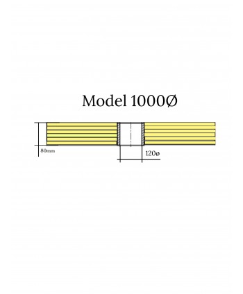 Brush Foamcarlet Ø1000 Yellow (Istobal®)