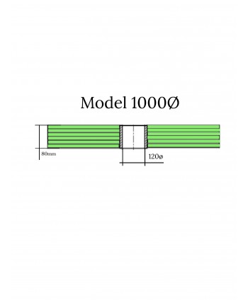 Brush Foamcarlet Ø1000 Light Green (Istobal®)