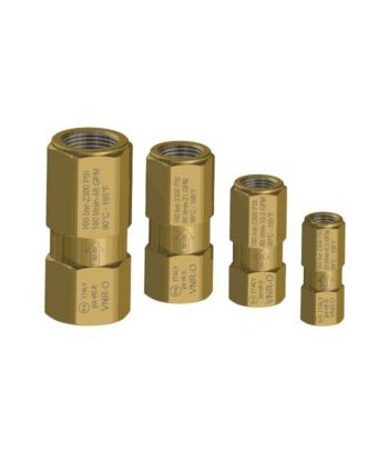 Valve check valve BRASS Ø 8 G 1/4" 25l/min