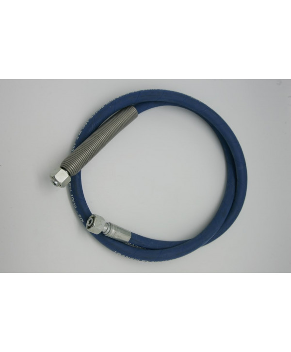 Manguera con muelle para brazo 1/4 TL - 1/4 macho 1630 mm